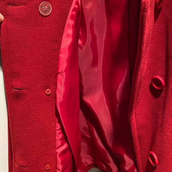 Colebrook red coat. Like new! Wore one time. Perfect for the holidays! 🎄 - Picture 6 of 9